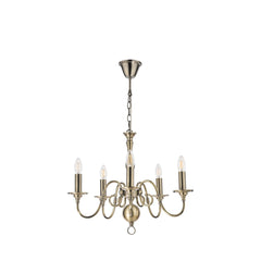 Winchester 5lt Pendant Antique Brass Fitting Only