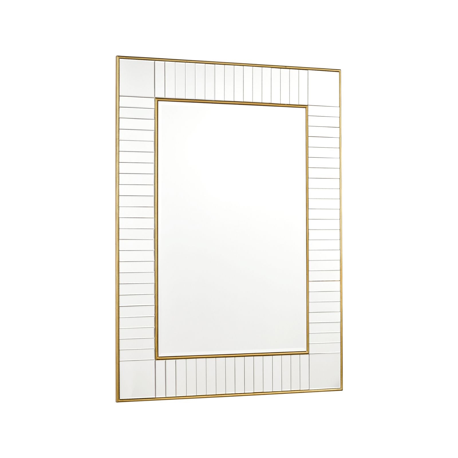 Clemence Mirror Gold Leaf - Rectangle and Square