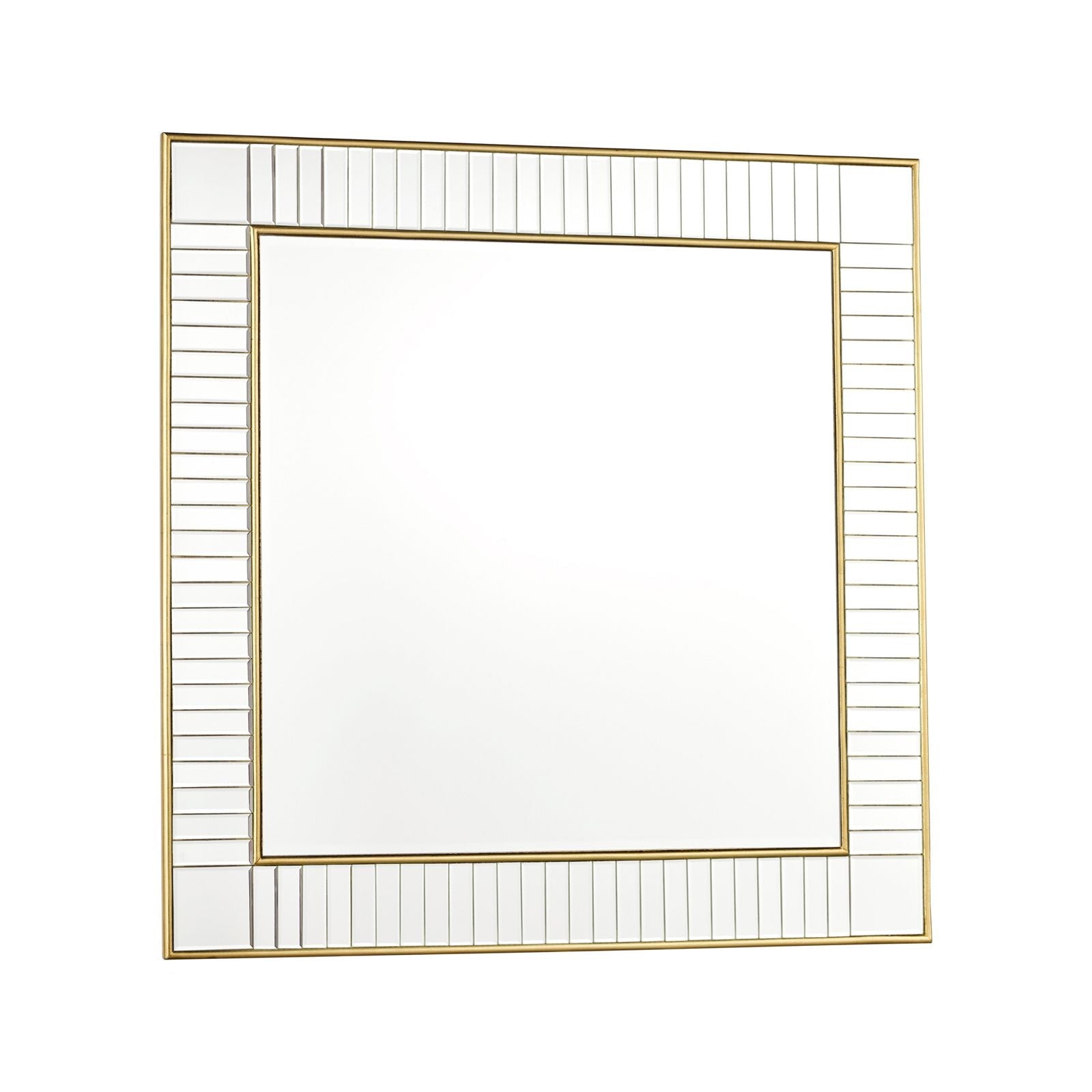 Clemence Mirror Gold Leaf - Rectangle and Square