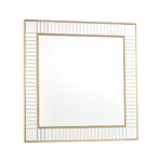 Clemence Mirror Gold Leaf -Square