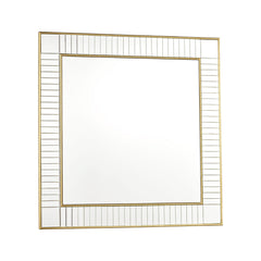 Clemence Mirror Gold Leaf - Rectangle and Square
