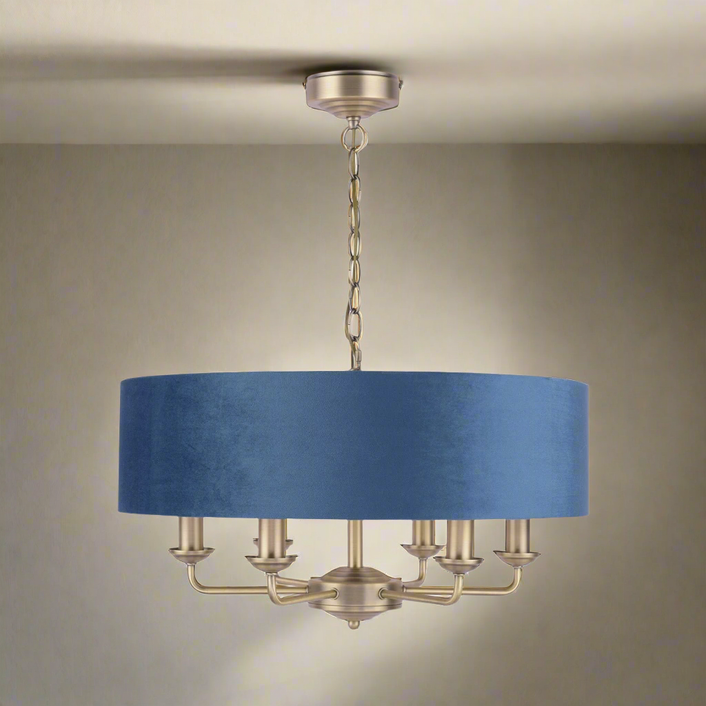 Sorrento 6Lt Pendant Various Finishes