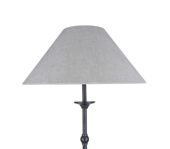Ludchurch Floor Lamp Industrial Black With Shade