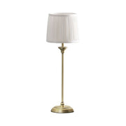 Hemsley Touch Table Lamp Antique Brass With Shade