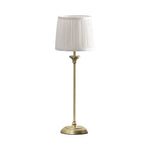 Hemsley Touch Table Lamp Antique Brass With Shade