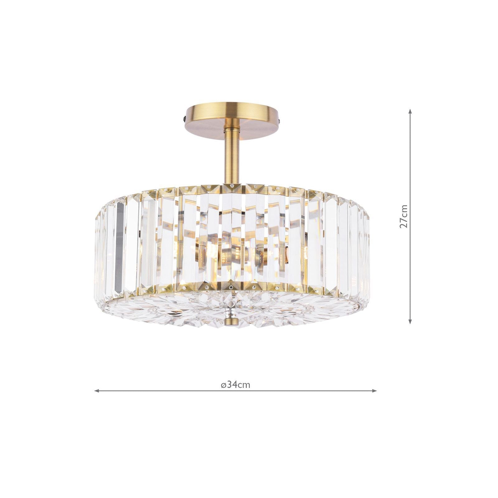 Fernhurst Semi-Flush Light