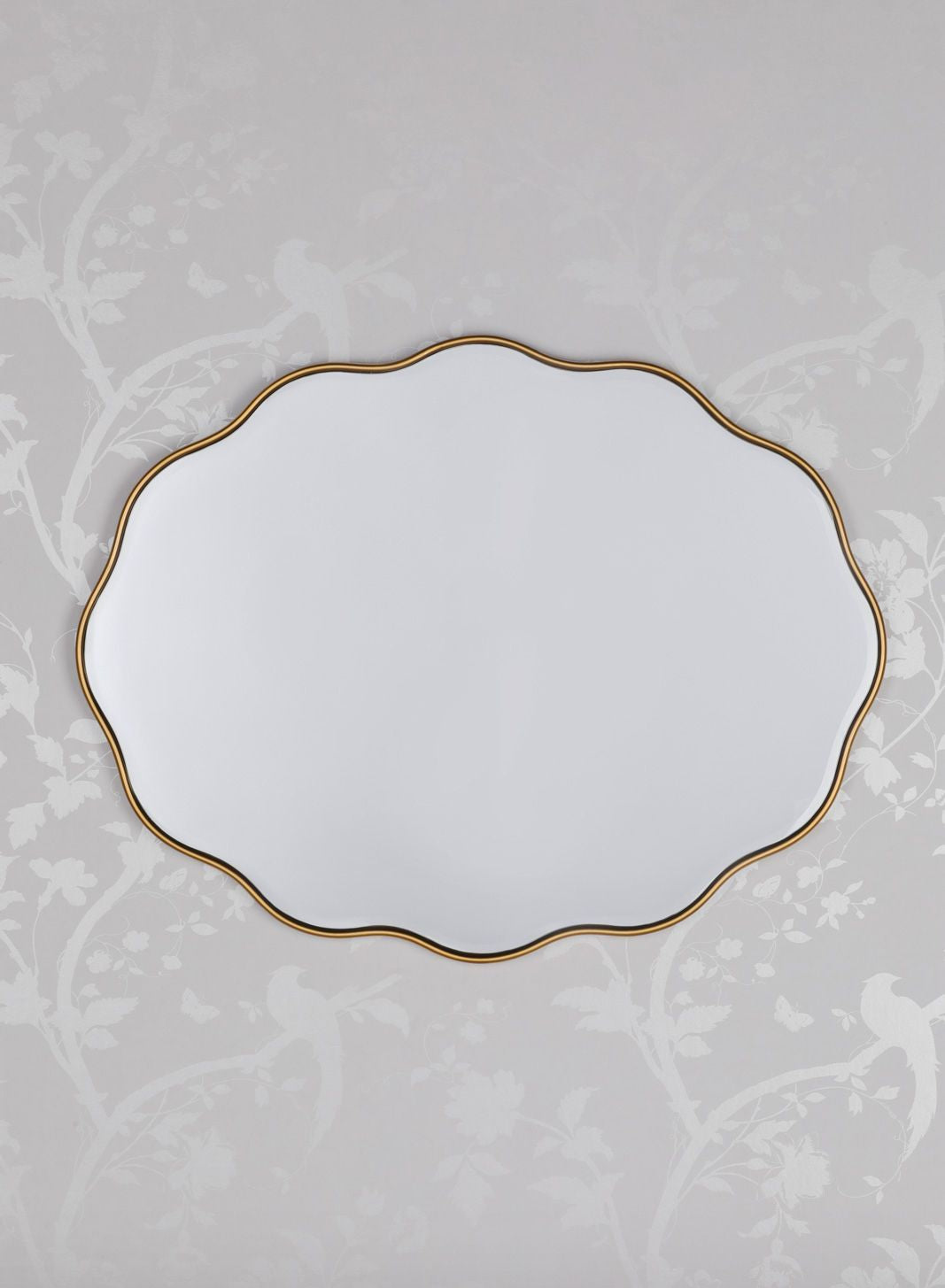 Medora Mirror - Matte Gold - Oval and Round