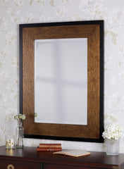 Cara Mirror Mottled Bronze - Small and Large