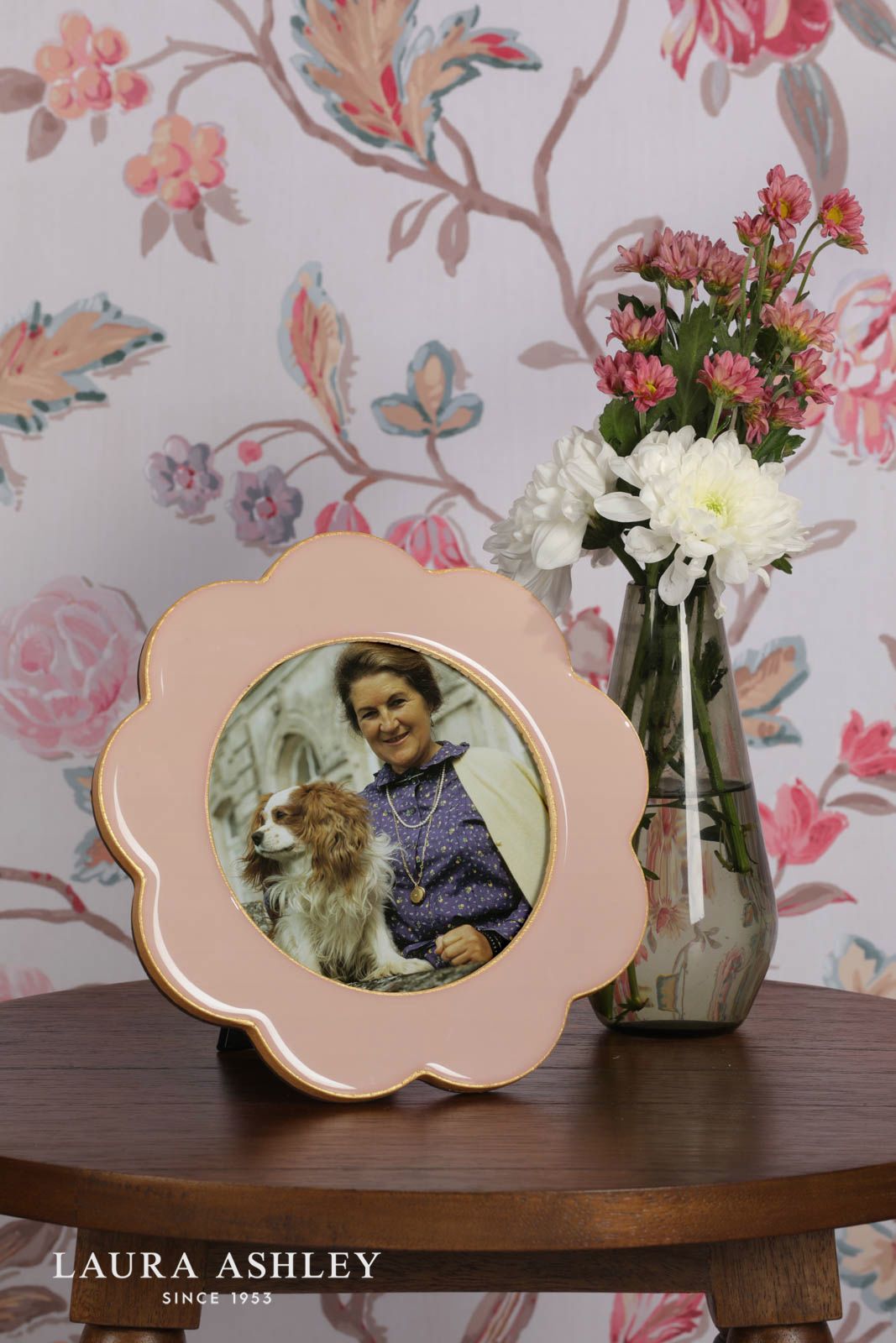 Laura Ashley Cordwell Photo Frame Pink 5" x 5"