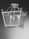 Atticus 3Lt Ceiling Flush - Chrome Finish
