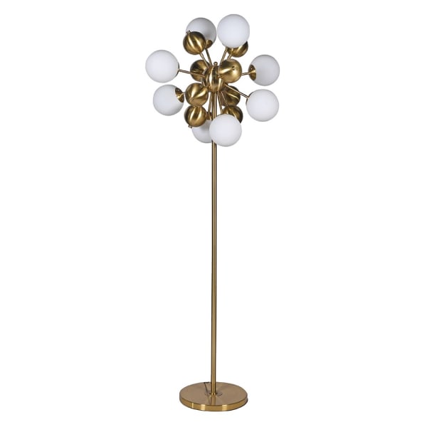 Radiant Orb Floor Lamp