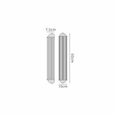 Gwen 2 Light Glass Rod Wall, E14, IP44, Various Colours/FInishes