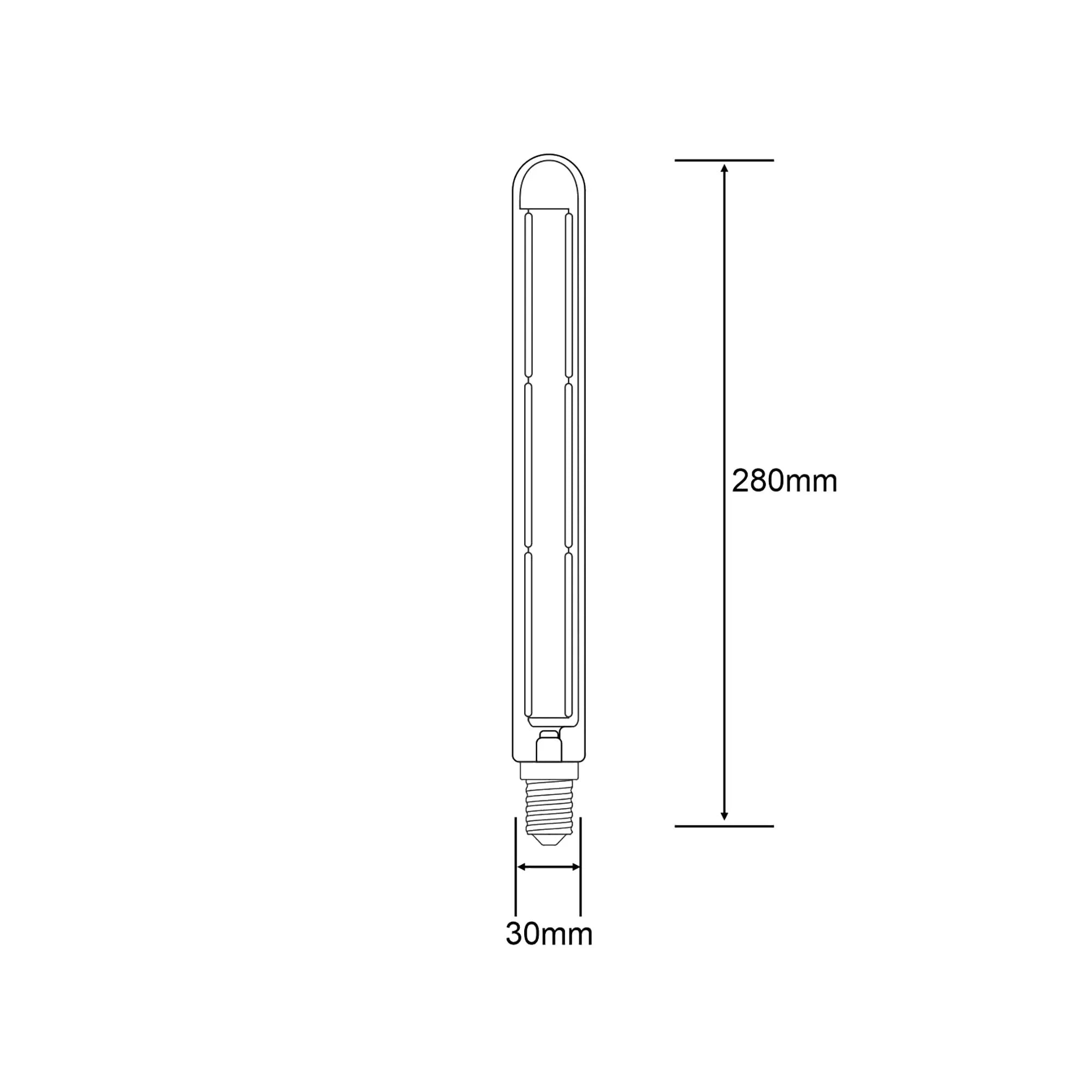 E14 Tubular Bulbs- Various Finishes