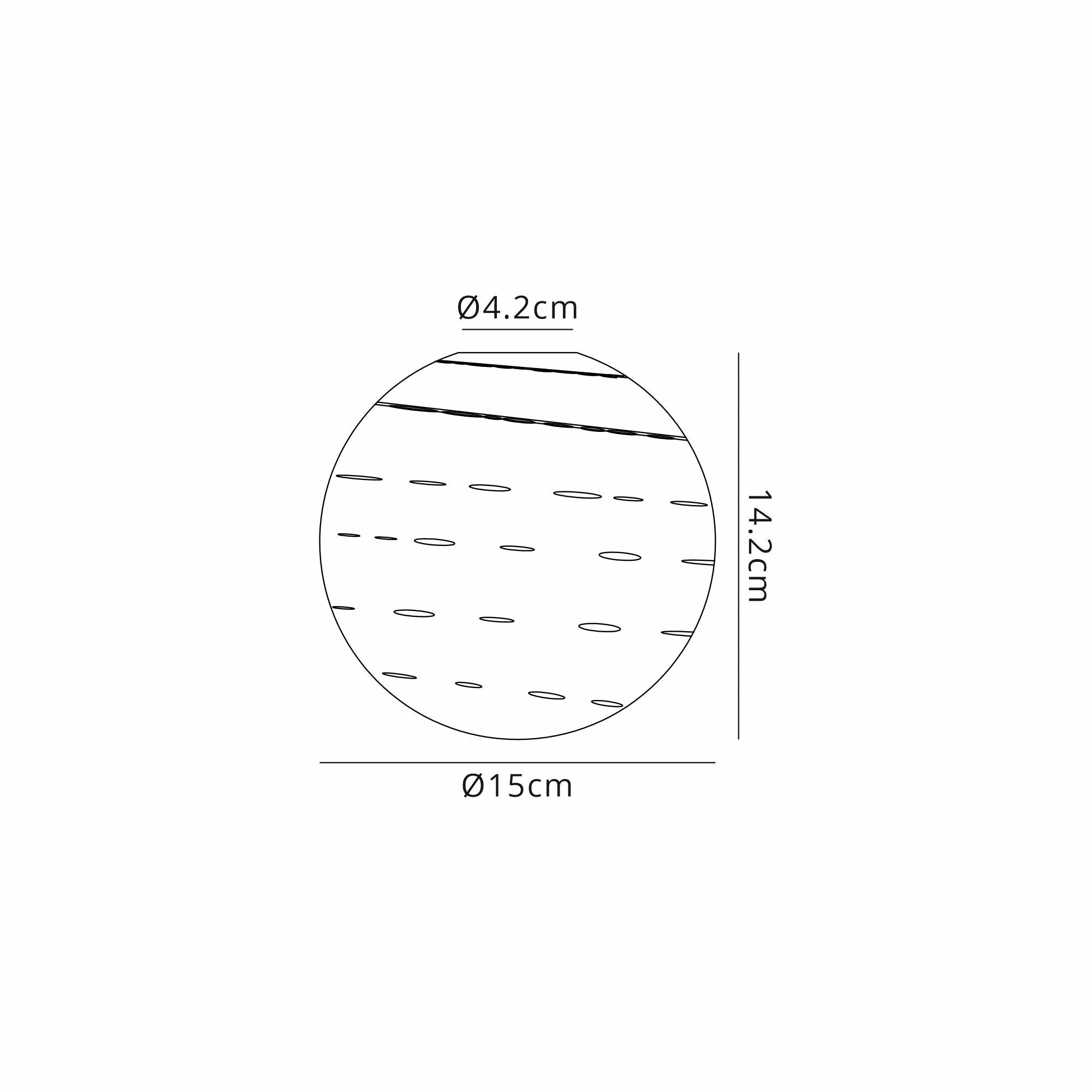 Cassie  Bathroom Pendant IP44- Various Finishes