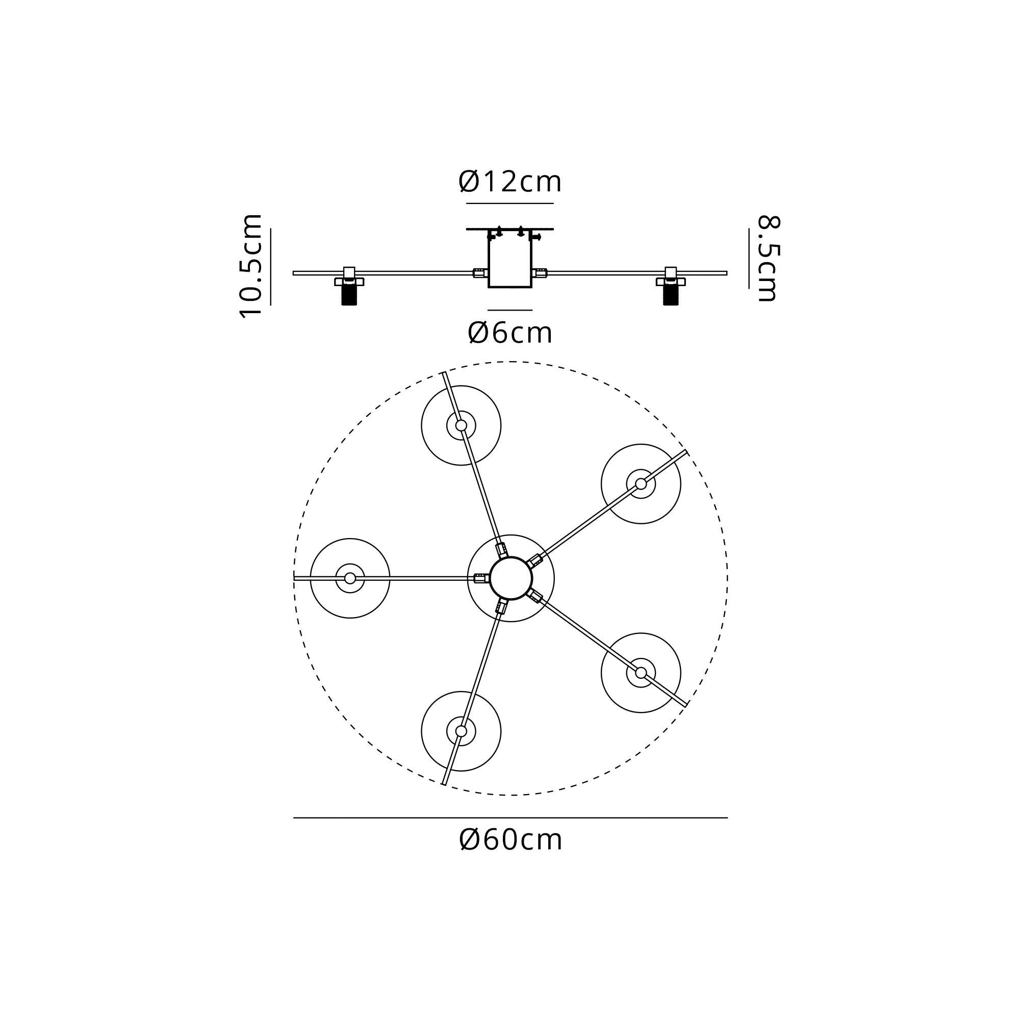 Addie 3/5Lt Flush Ceiling- Various Finishes