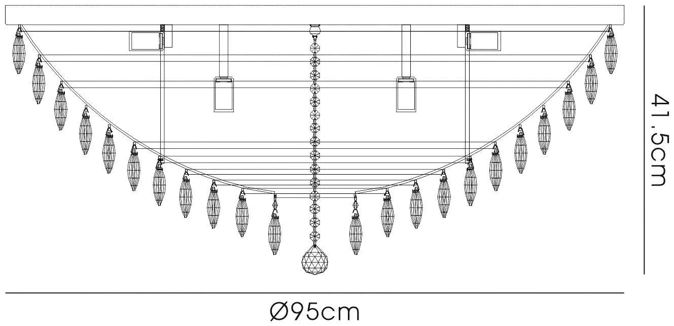 Consten Flush Ceiling E14