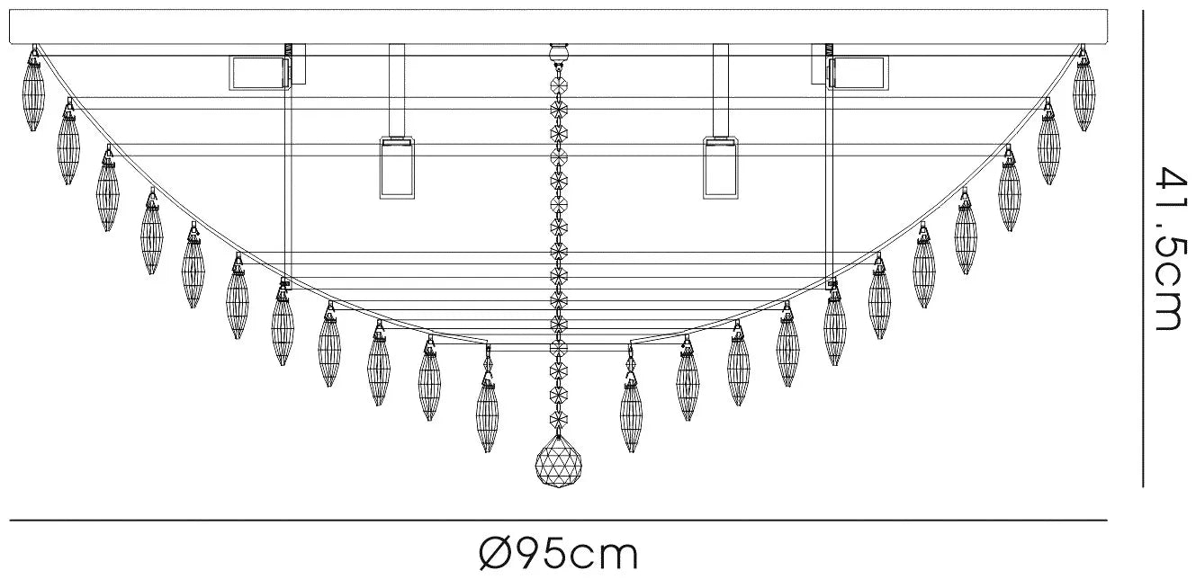 Consten Flush Ceiling E14