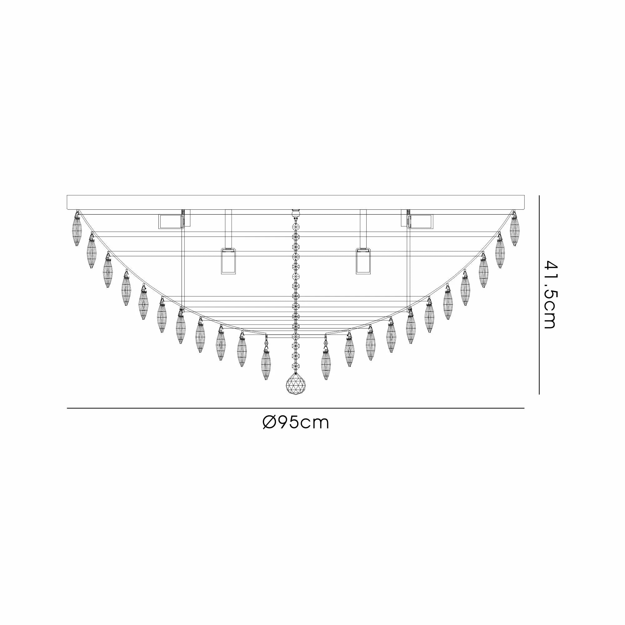 Consten Flush Ceiling E14