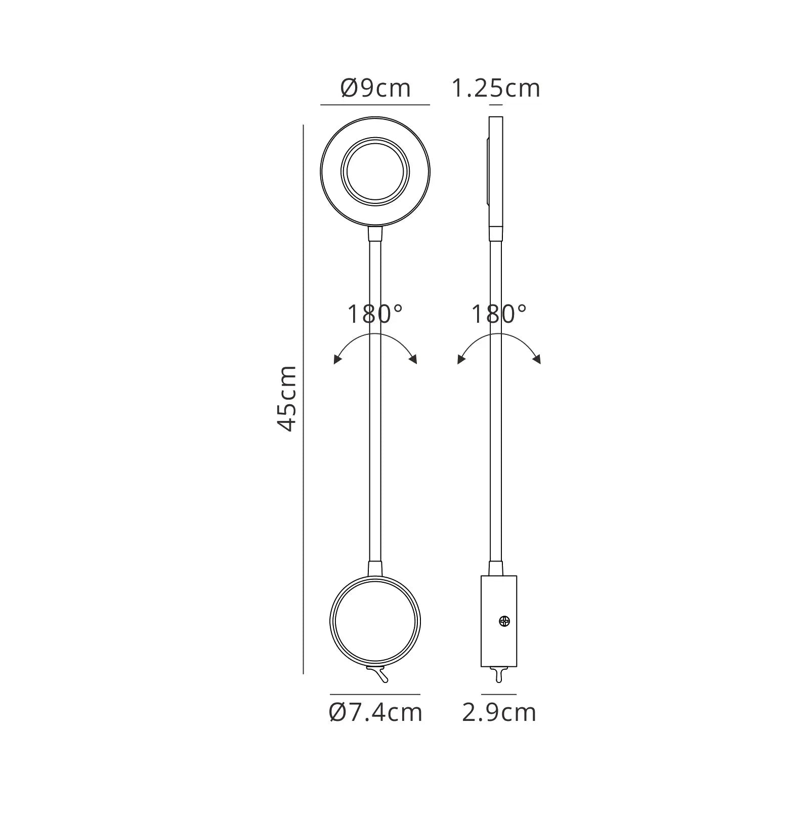 Boavista 1Lt Wall Lamp - Various Styles