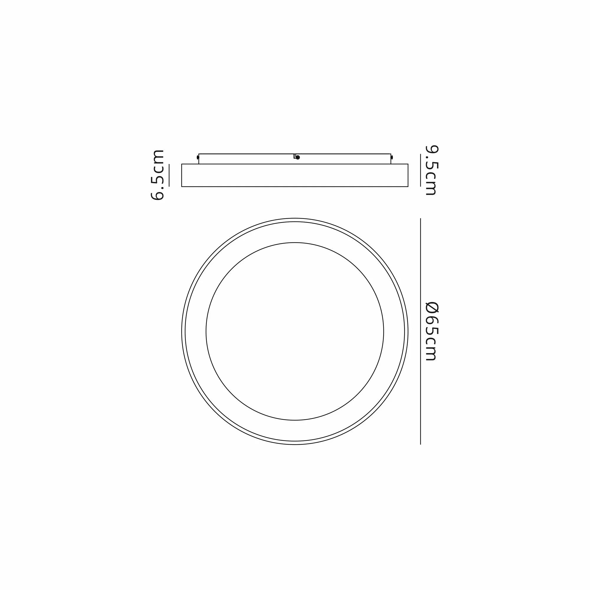 Niseko Ring LED Ceiling Light- Various Finishes & Sizes