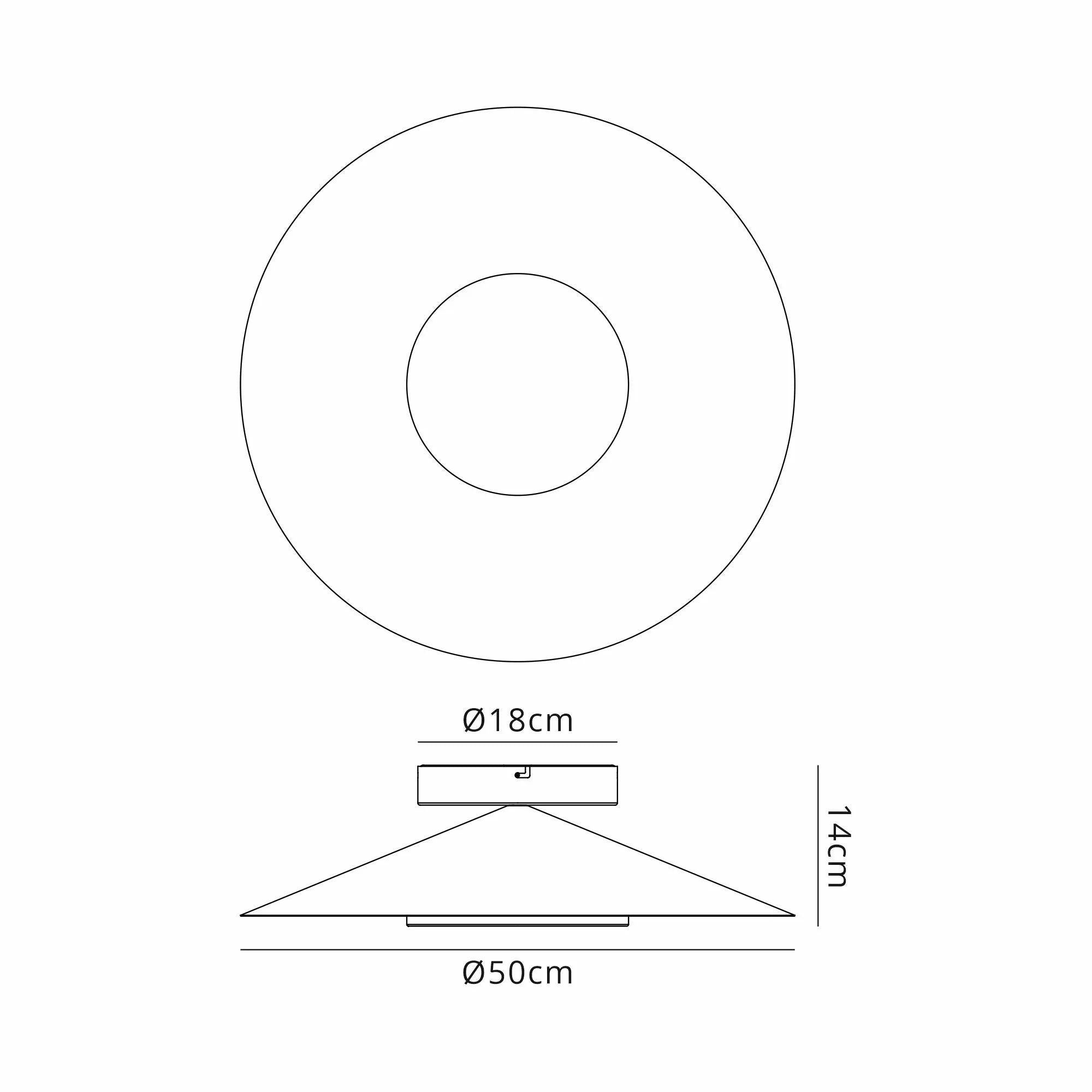Orion Ceiling Round Light 3yrs Warranty- Various Finishes