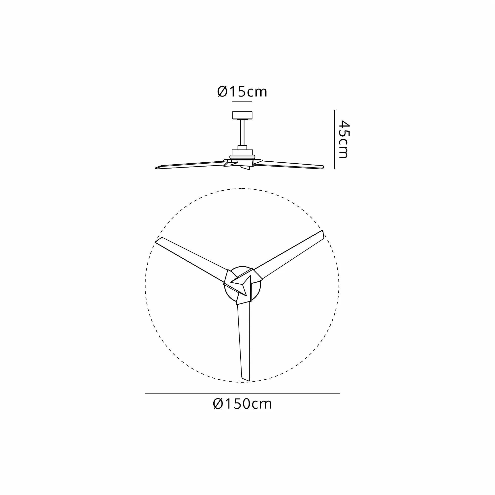 Brisa LED Fan IP44 Light W/ App & Remote Control - Various Colours