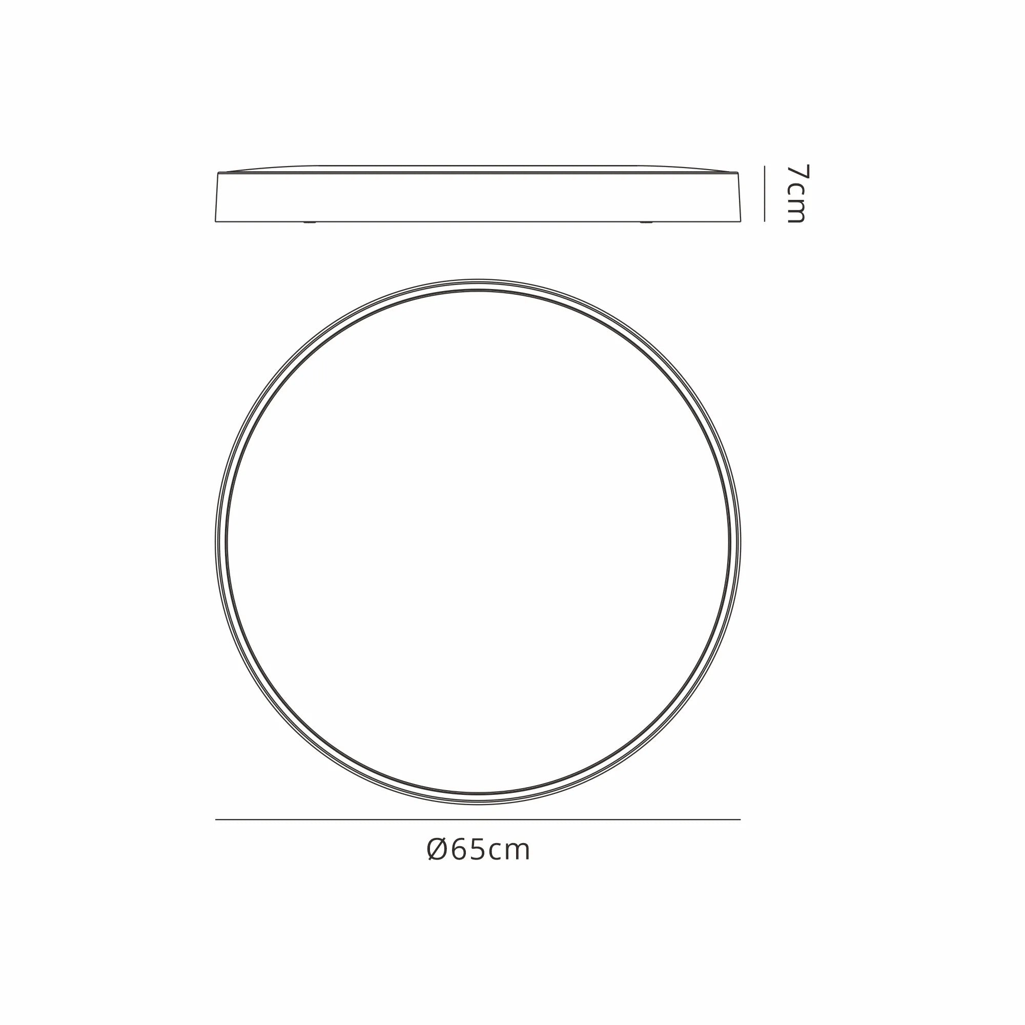 Cumbuco II LED Ceiling Light On Board CCT 3yrs Warranty- Various Colours & Sizes
