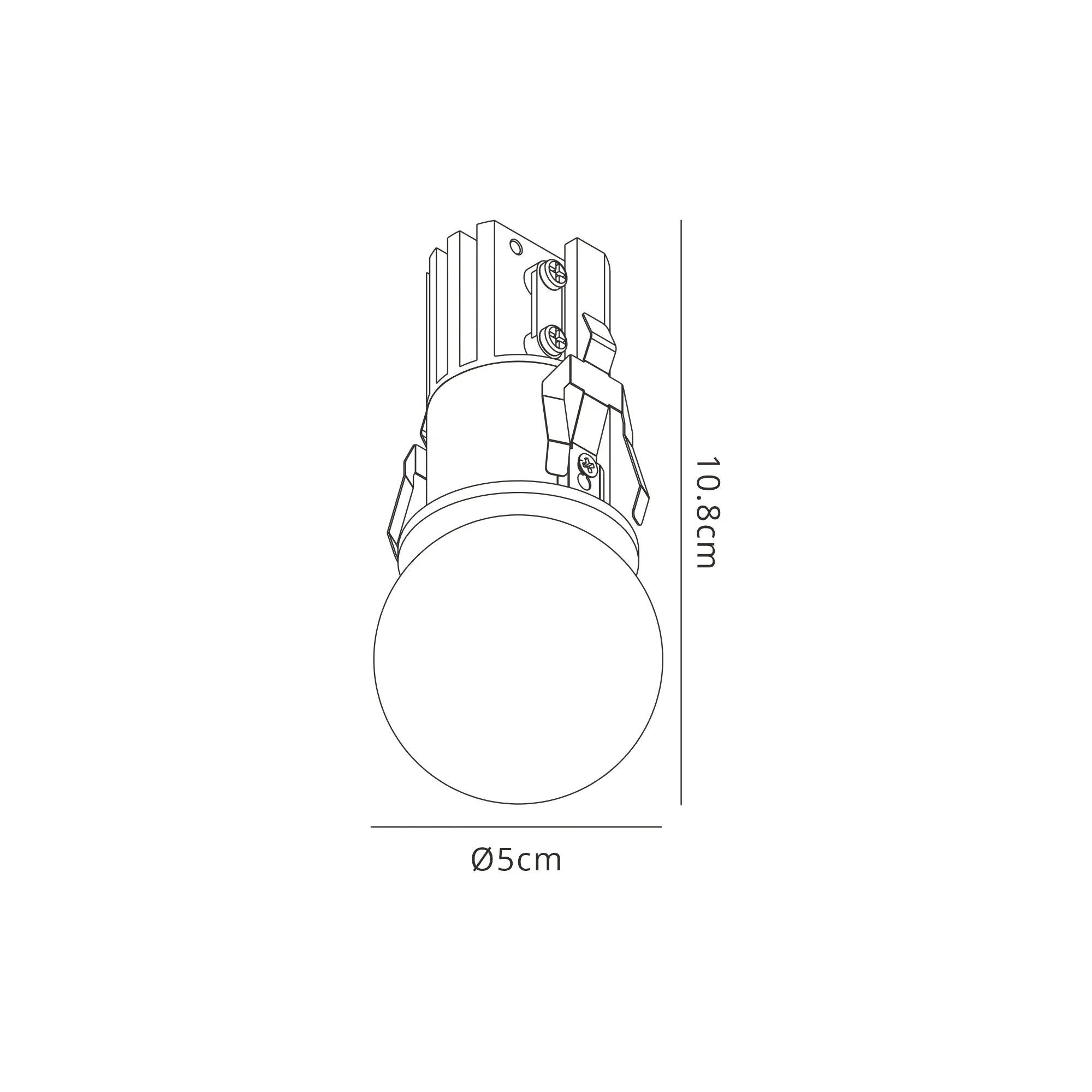 Bead Spotlight 7W LED IP44, Driver Included, 3yrs Warranty