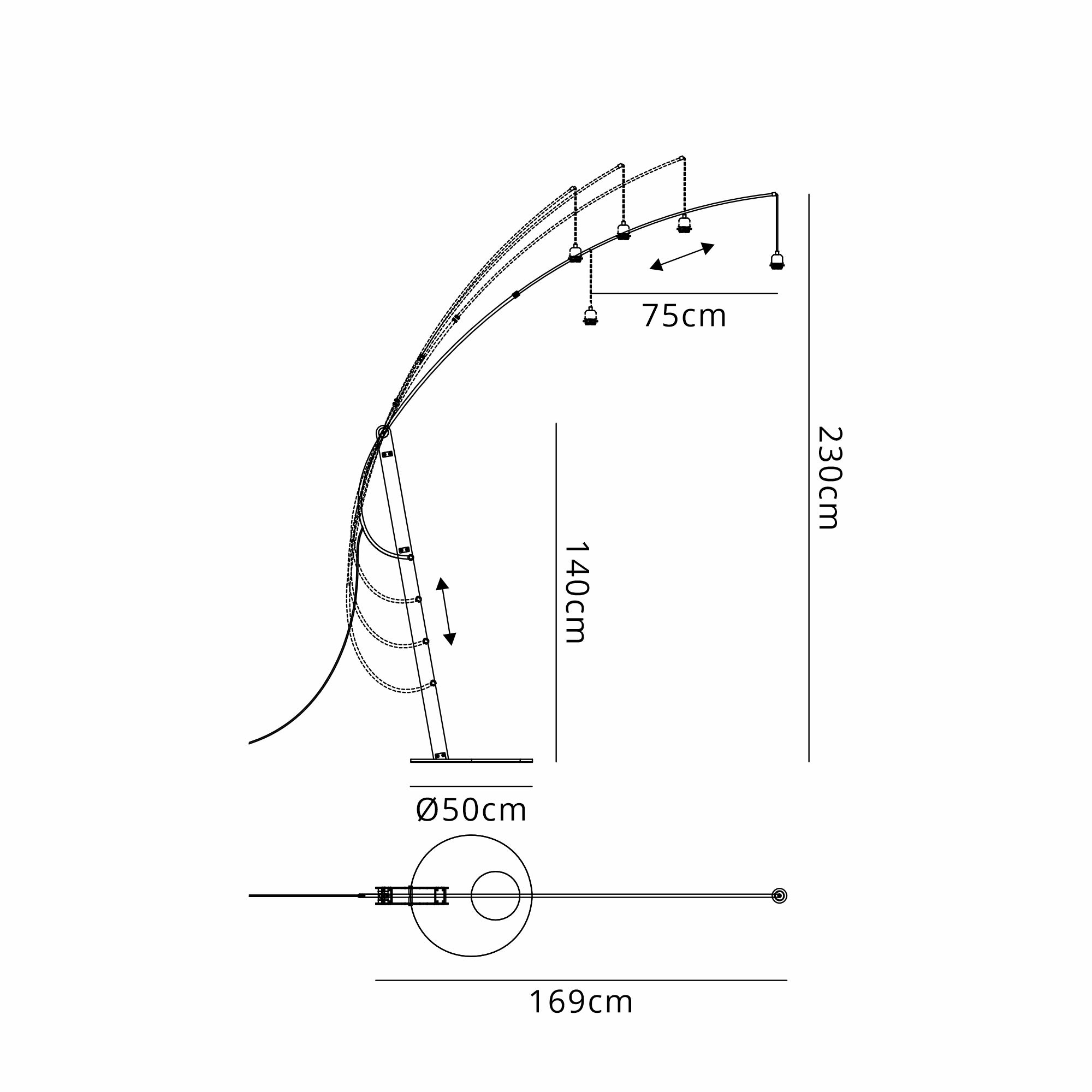Ricca 30W LED Floor Lamp