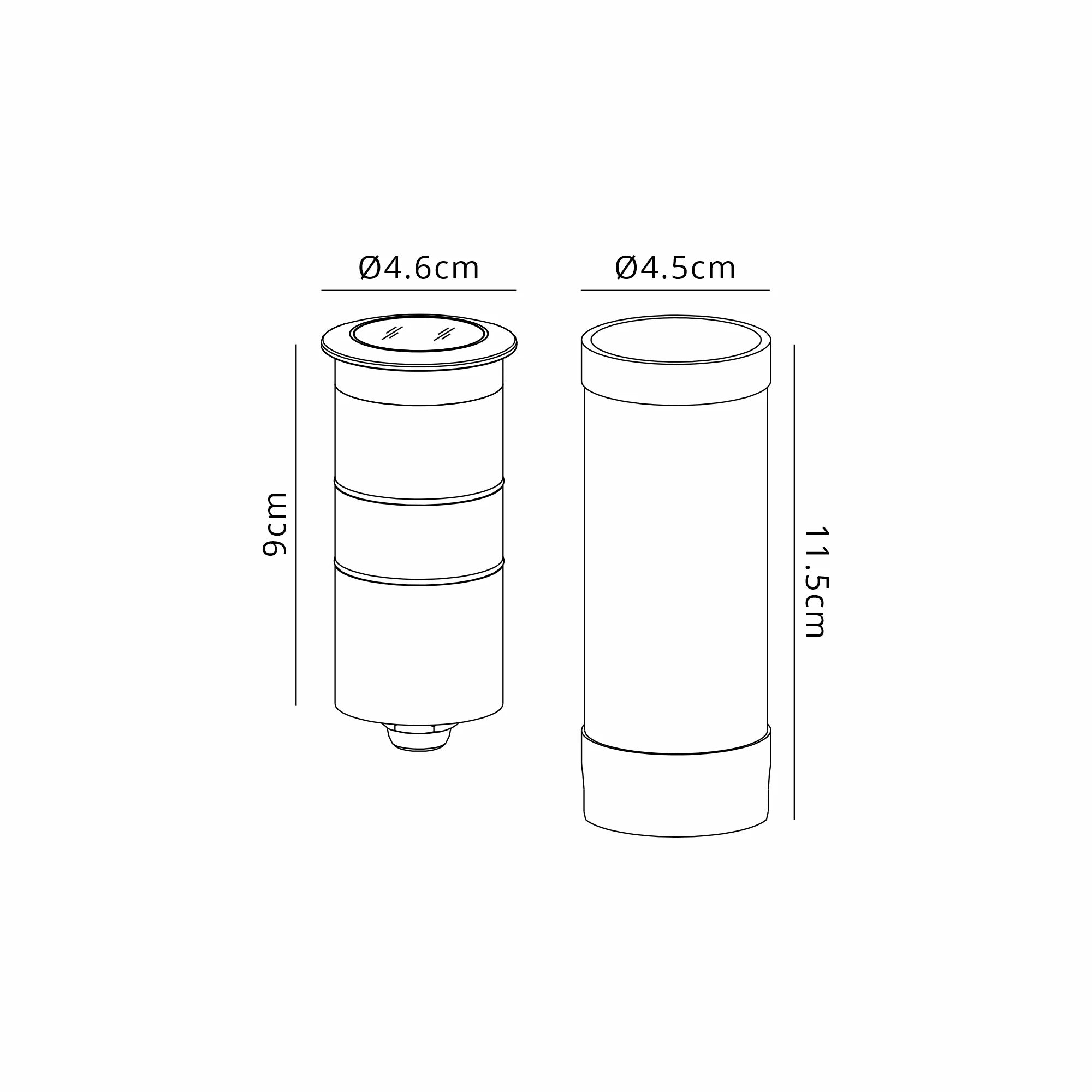 Shika In-Ground LED Spotlight 6W LED 3000K IP67