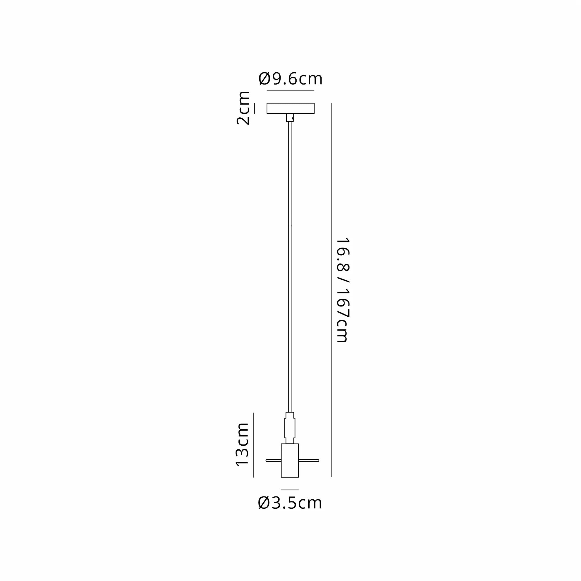 Karlo IP44 Single4 Pendant Light- Various Glass Finishes