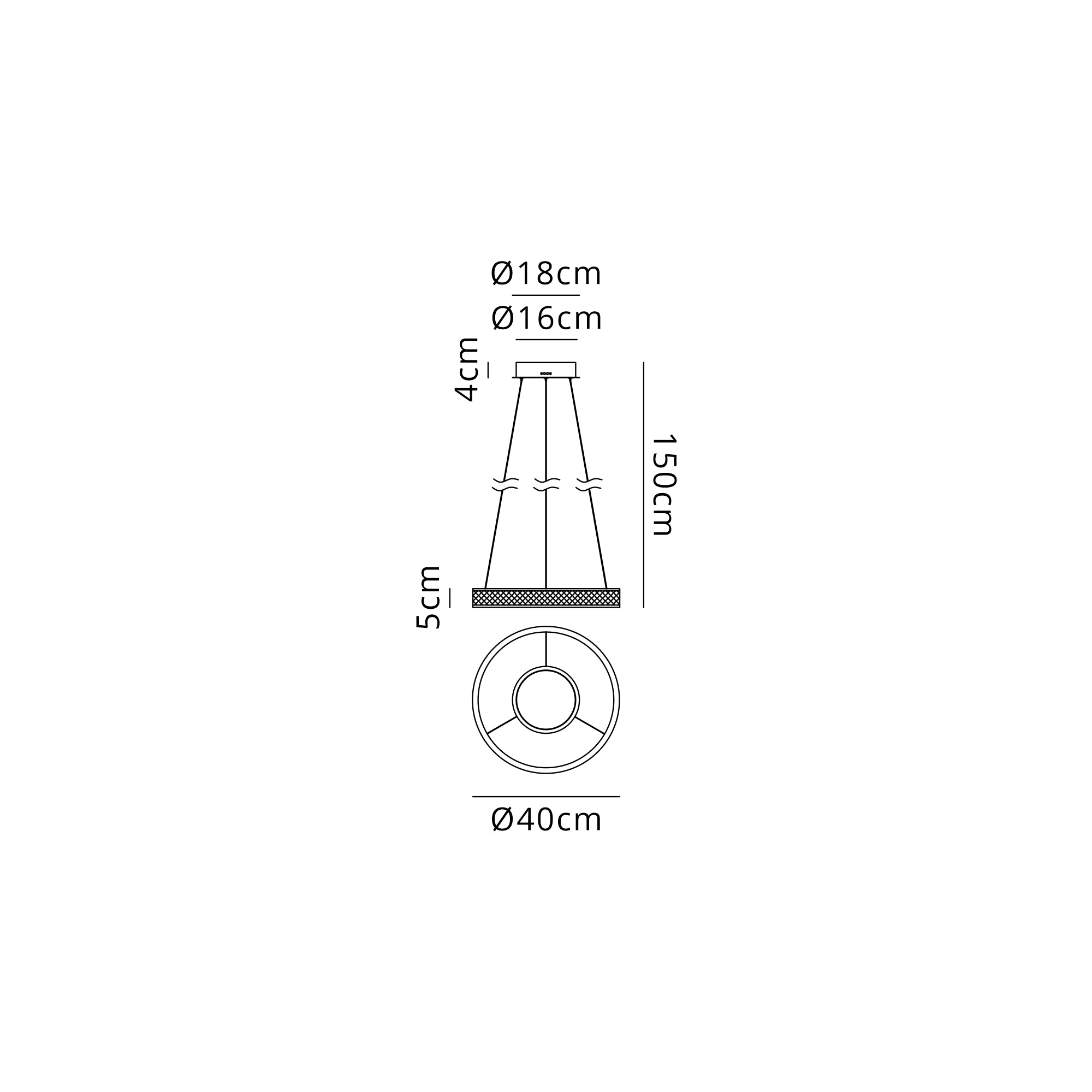 Adela Round Pendant LED Remote Control Tuneable 3000-6000K- Gold/ Silver Finishes