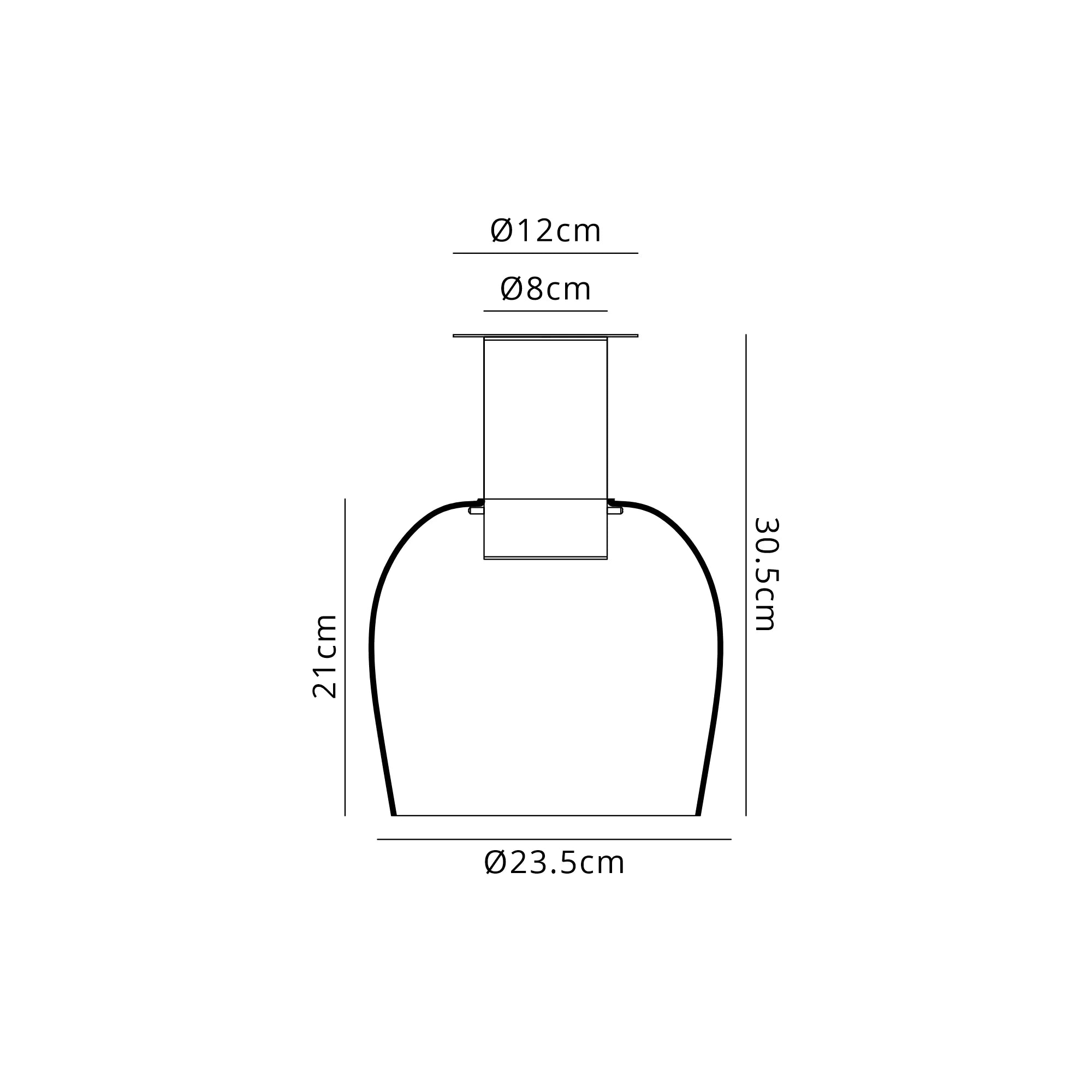 Camden Ceiling Light- Various Finishes