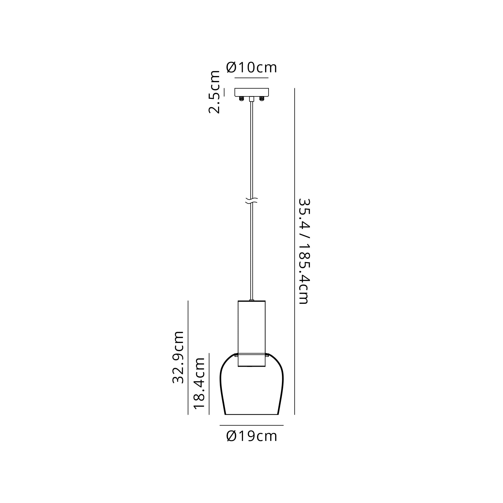 Camden Pendant Light- Various Finishes