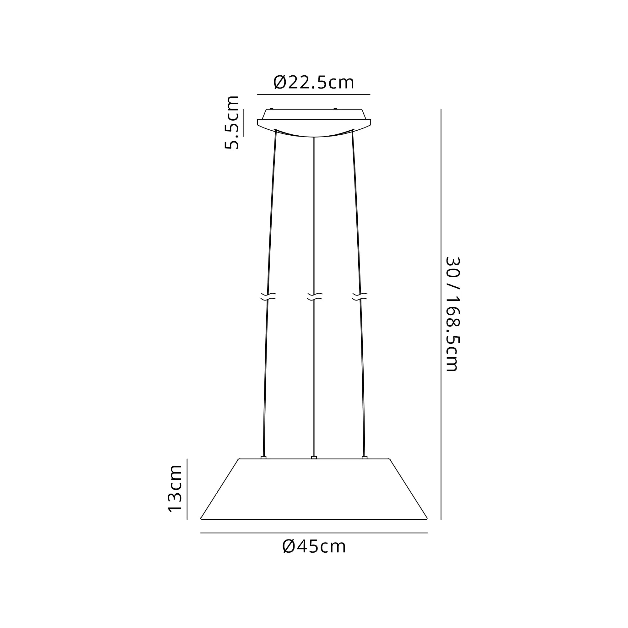 Hudson Pendant LED, 2700-5000K Tuneable Remote Control  3yrs Warranty