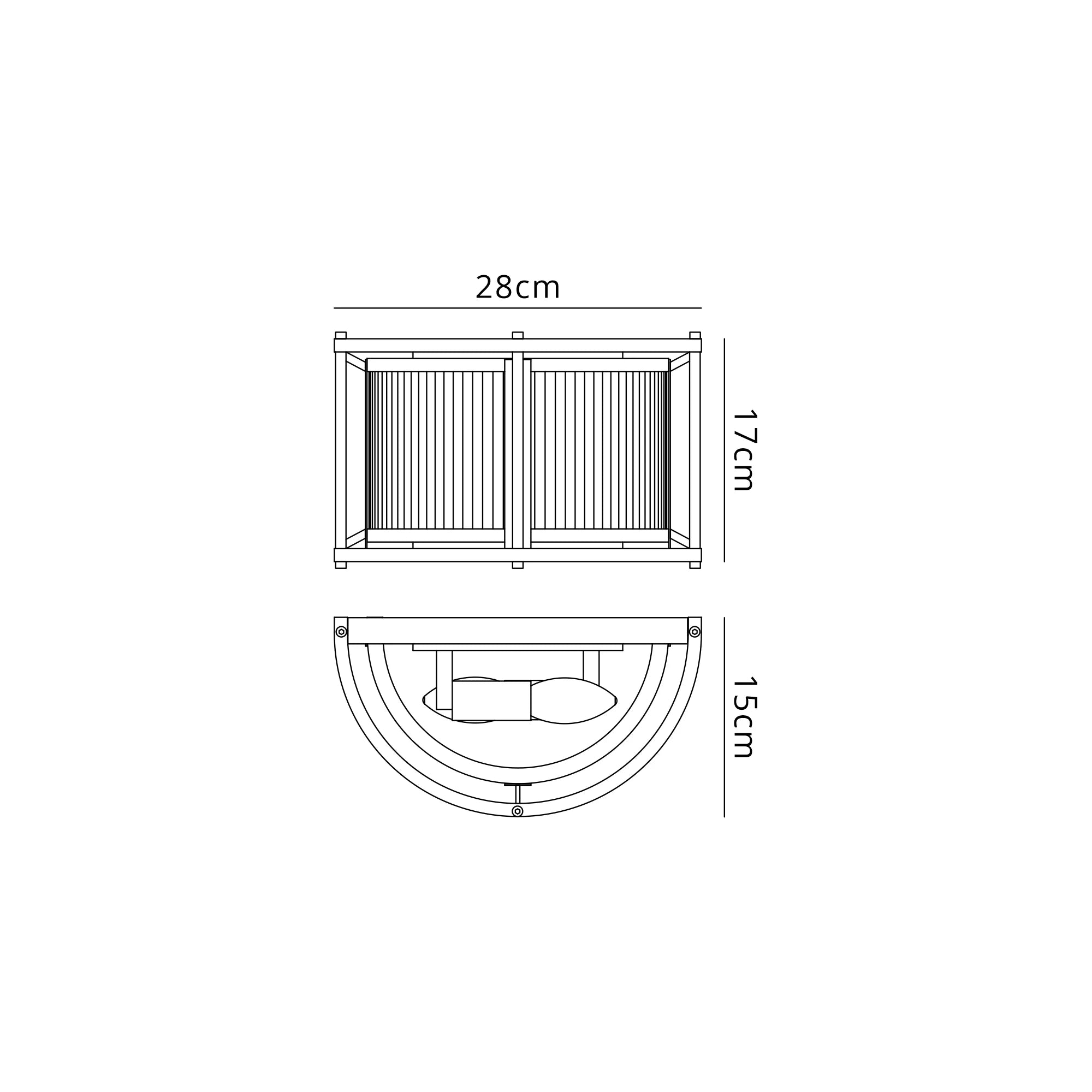 Luiz IP20 Wall Light - Various Materials