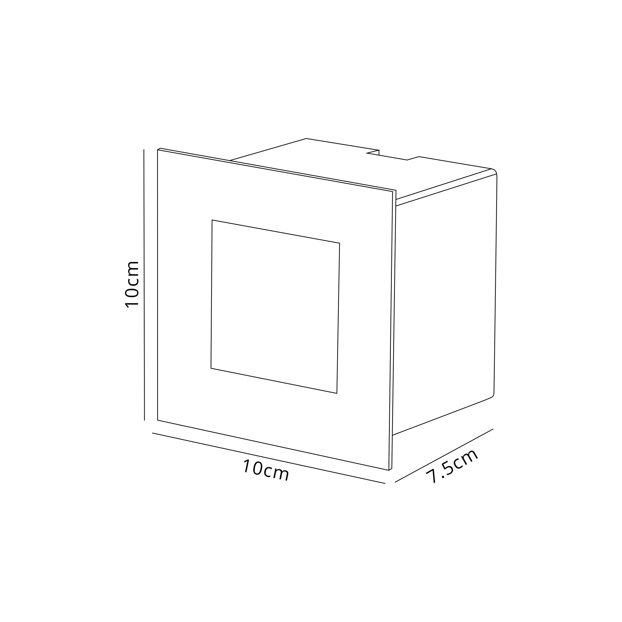 Ranch 3W/6W Recessed Wall Light- Various Finishes