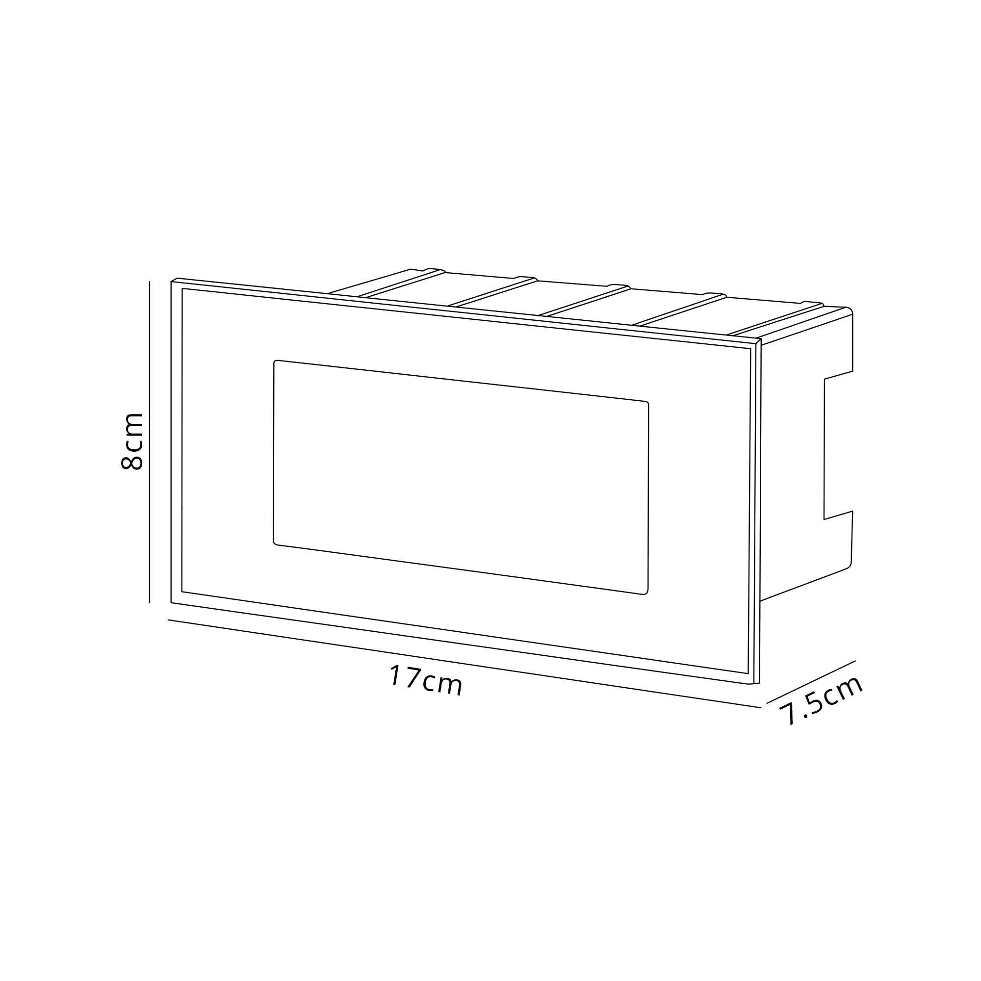 Ranch 3W/6W Recessed Wall Light- Various Finishes