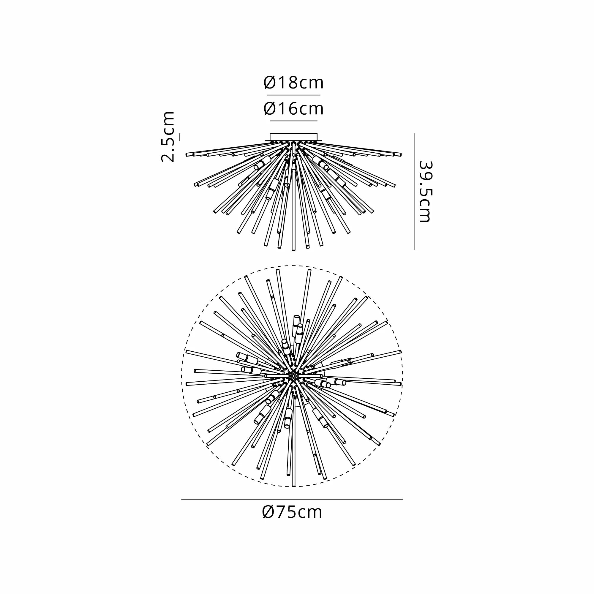 Erin Flush Light- Various Finishes