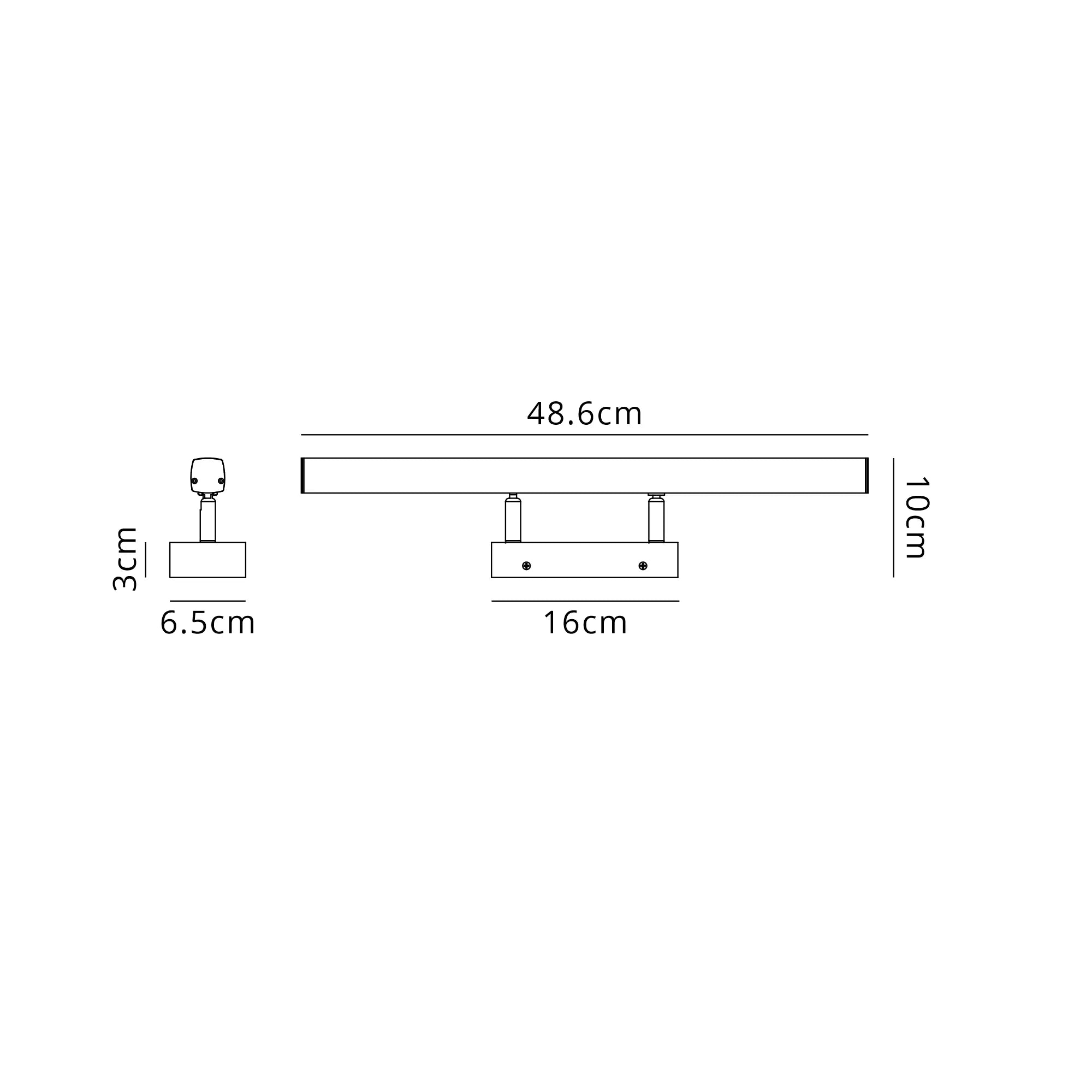 Fleet Wall Lamp Adjustable LED Light IP44 3yrs Warranty