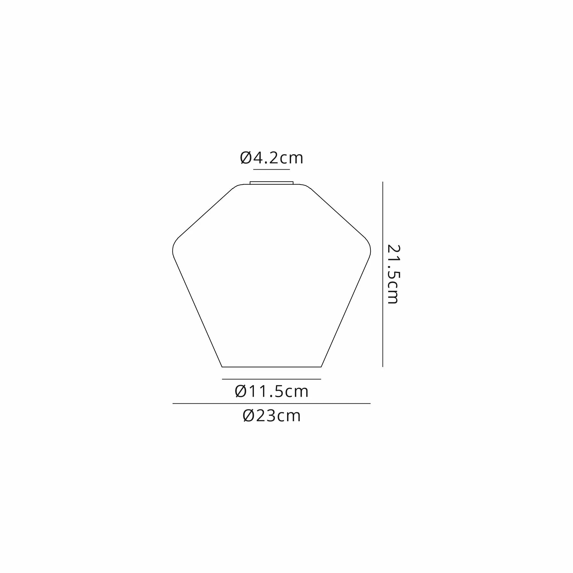 Benalla Single Pendant, 1 x E27 Diamond Glass w Various Finishes