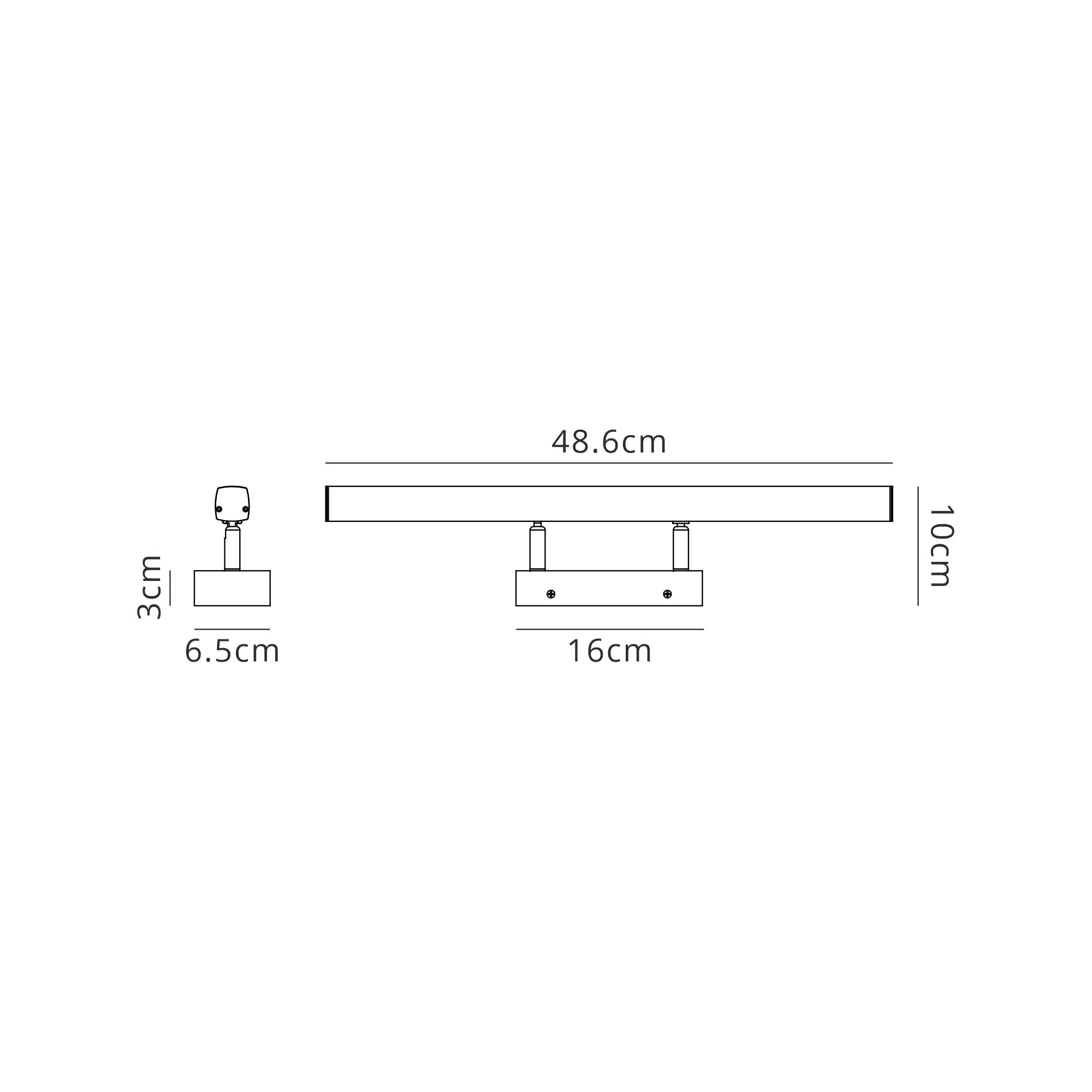 Fleet Wall Lamp Adjustable LED Light IP44 3yrs Warranty