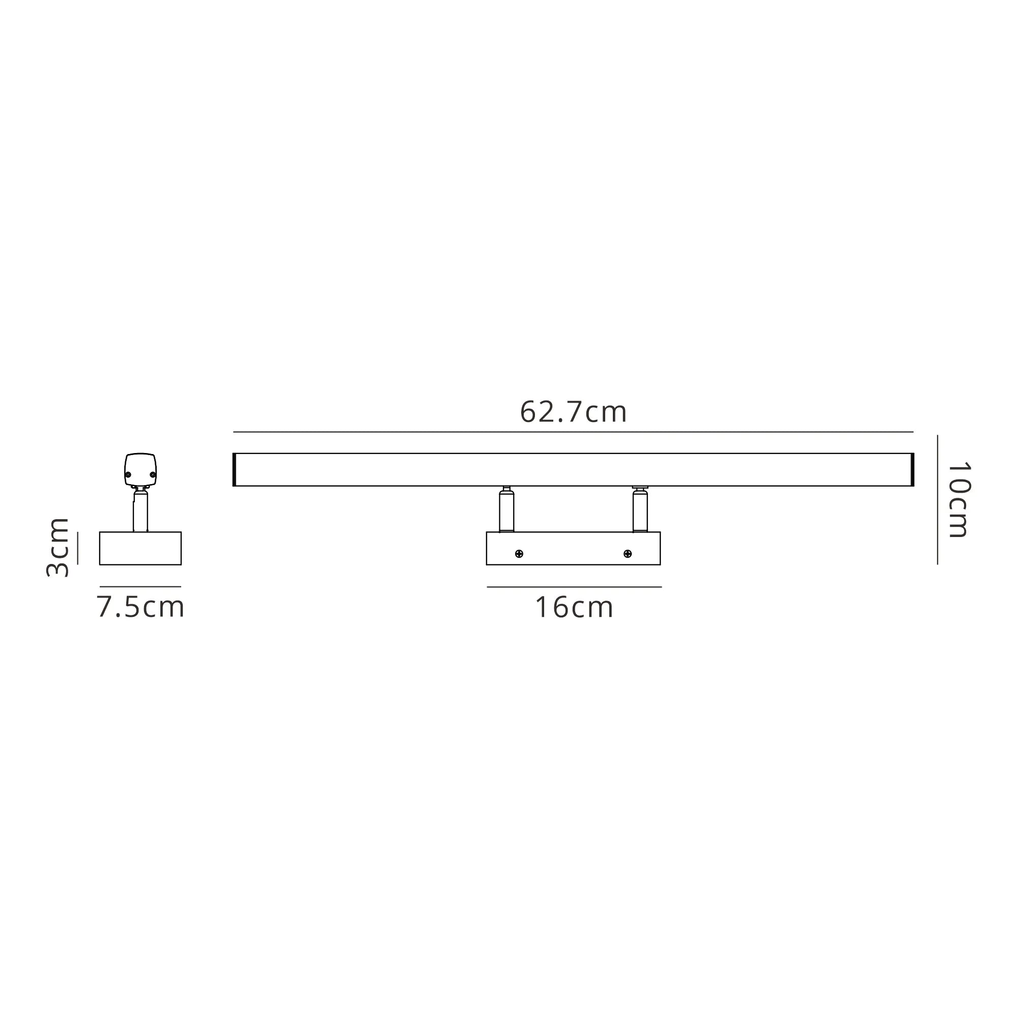 Fleet Wall Lamp Adjustable LED Light IP44 3yrs Warranty