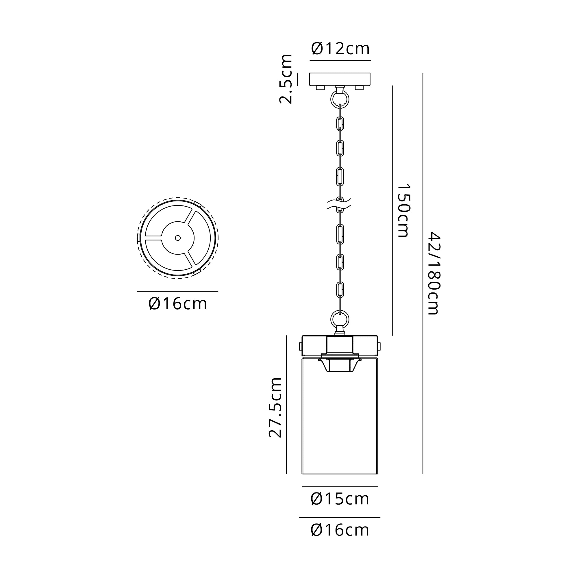 Halo Single Pendant- Various Finishes