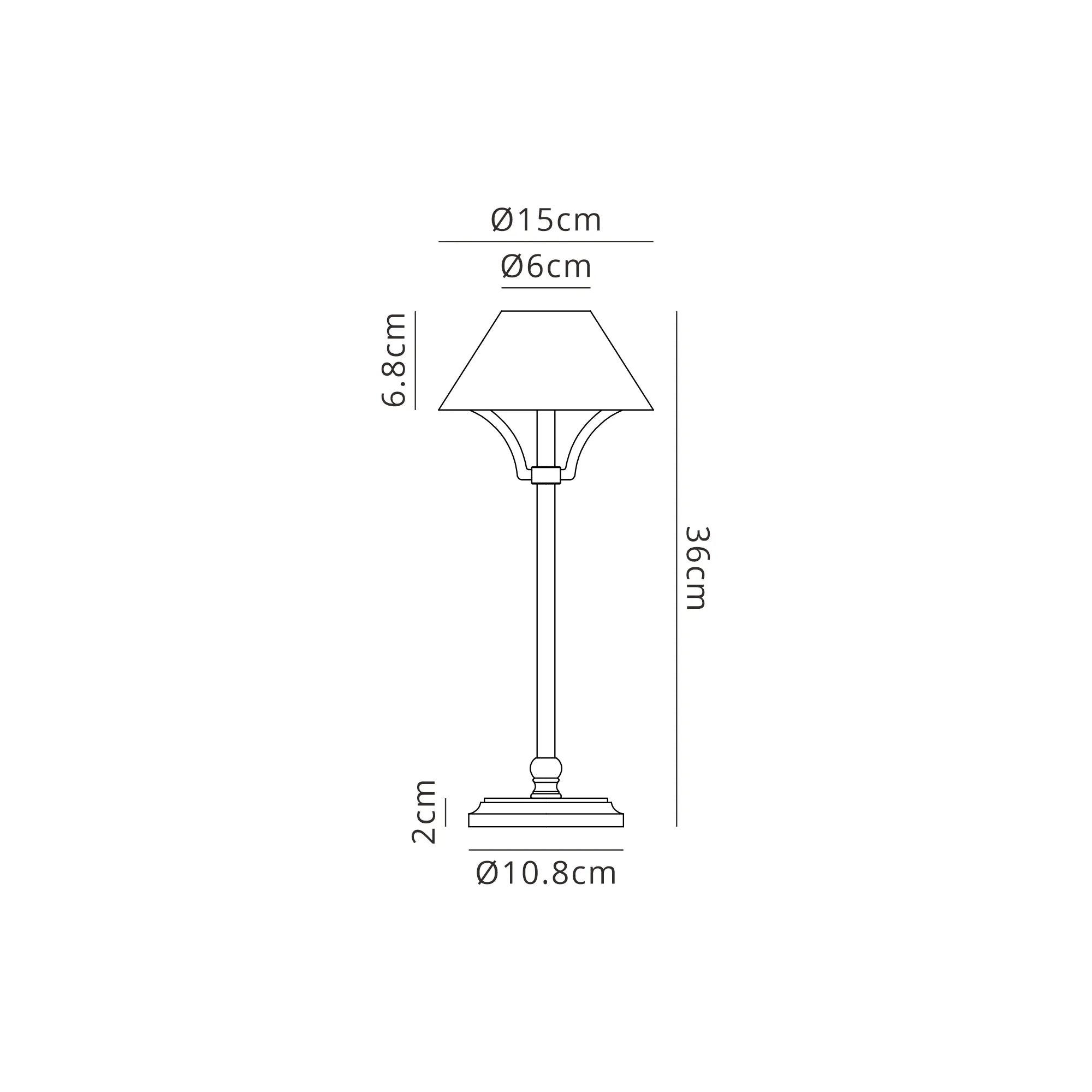 Legan Rechargeable Table Lamp- Various Colours