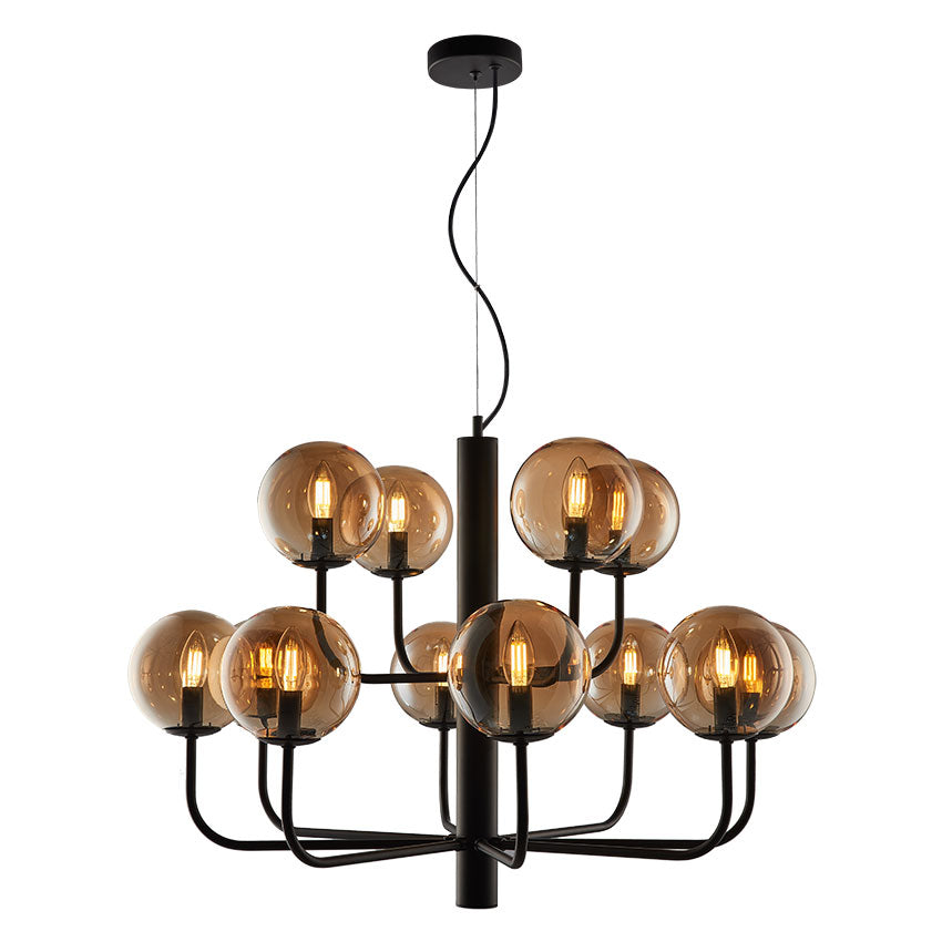 Taishan 6/9/12Lt Multi-Arm Pendant E14 In Various Finishes