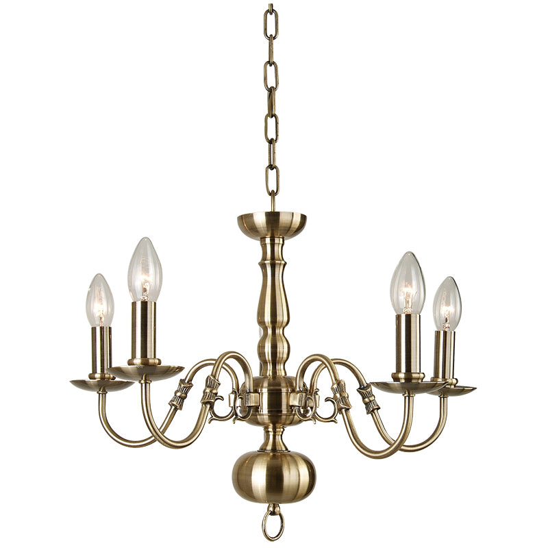 Flemish 5Lt Centre Ceiling Light