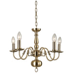 Flemish 5Lt Multi-Arm Pendant