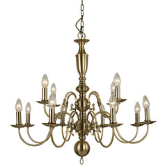 Flemish 8/12/18Lt Centre Ceiling Light