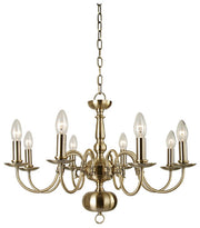 Flemish 8/12/18Lt Centre Ceiling Light